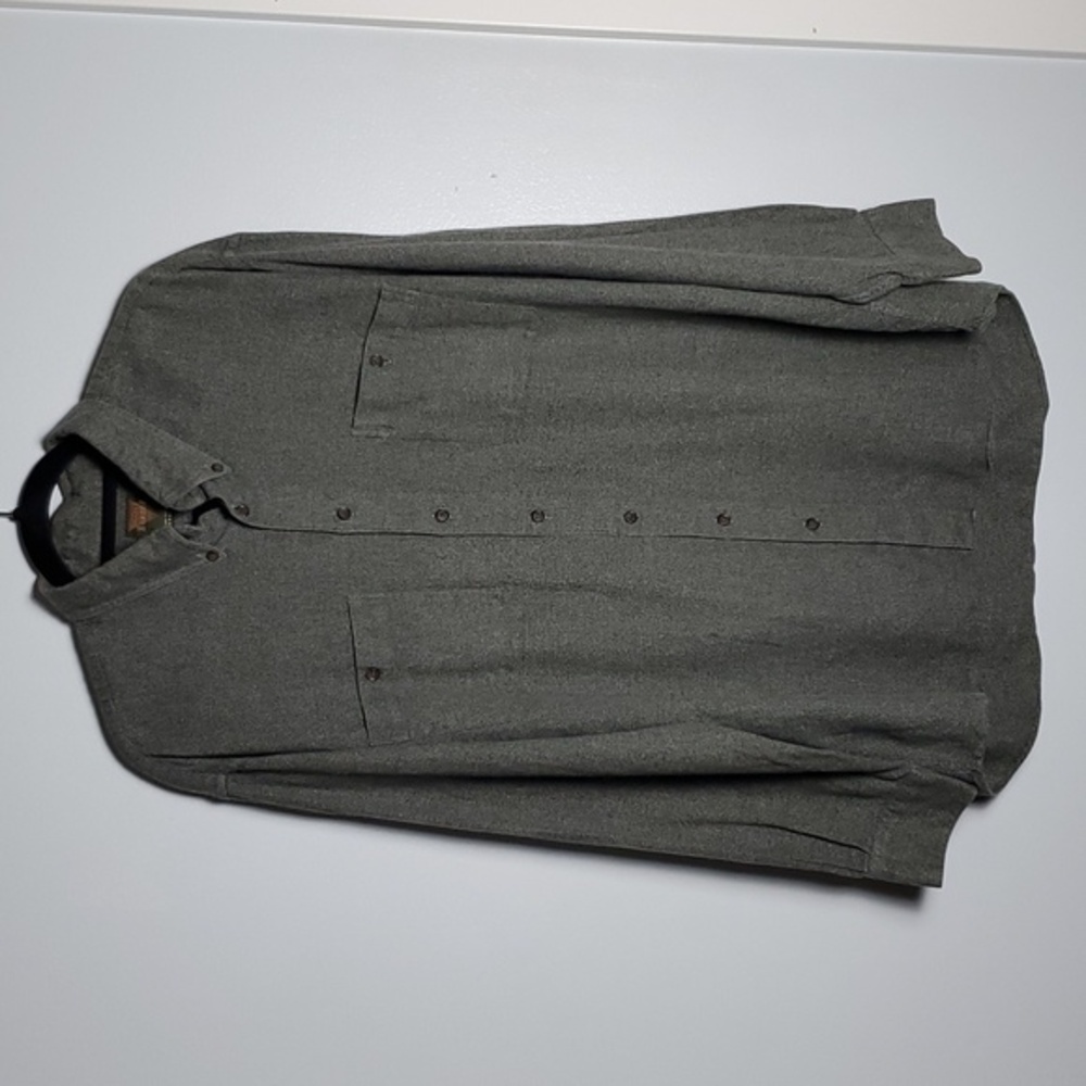 Scott Barber Gray Long Sleeve Button Down Shirt